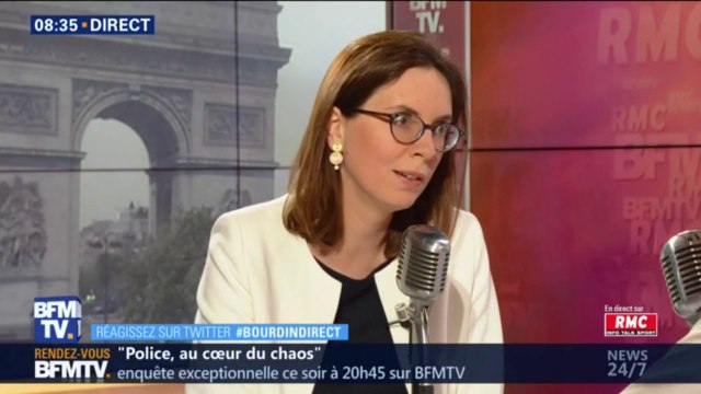 Pitié-Salpétrière: pour la secrétaire d'état Amélie de Montchalin, on ne s'introduit pas dans un lieu où on sauve des vies