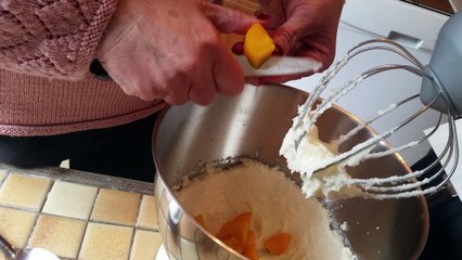 Verrines aux pêches et au mascarpone