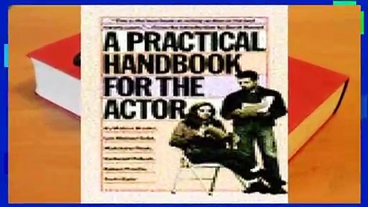 About For Books  A Practical Handbook for the Actor  Review