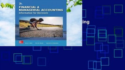 Financial and Managerial Accounting  For Kindle