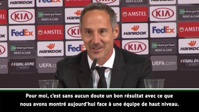 Demies - Hütter : Nous pouvons faire quelque chose à Londres