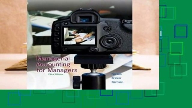 Full version Managerial Accounting for Managers Best Sellers Rank : #4