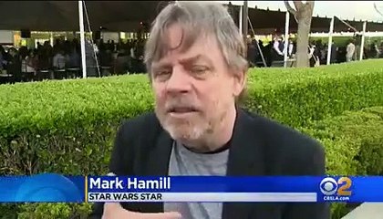 Mark Hamill about his friend Peter Mayhew - RIp Chewbacca