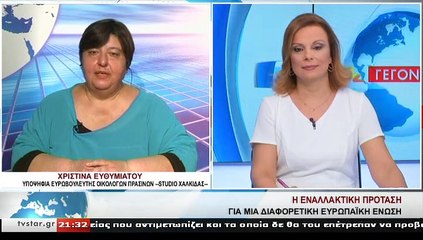 Η υποψήφια ευρωβουλευτής OIKOΛΟΓΟΙ ΠΡΑΣΙΝΟΙ, ΧΡ. ΕΥΘΥΜΙΑΤΟΥ, στο STAR Κεντρικής Ελλάδας