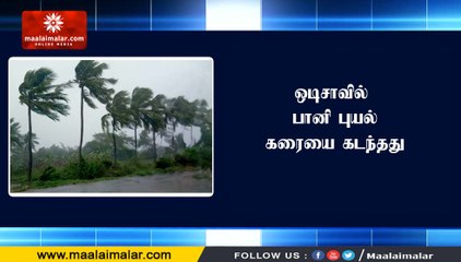 ஒடிசாவில் பானி புயல் கரையை கடந்தது