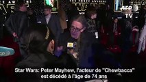 Mort de Peter Mayhew, le Chewbacca de 