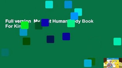 Full version  My First Human Body Book  For Kindle