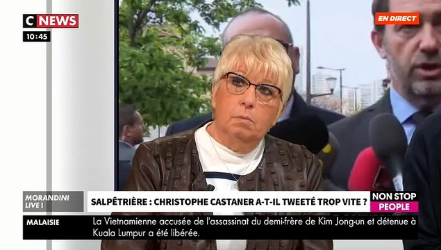 La députée En Marche Claire O'Petit confirme que l'hôpital la Pitié-Salpêtrière a bien été attaquée par des manifestants le 1er mai