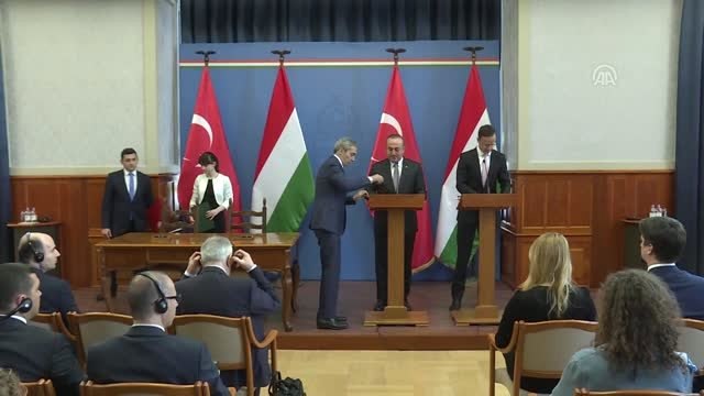 Dışişleri Bakanı Çavuşoğlu: (Macaristan) Mükemmel Siyasi İlişkilerimiz Var