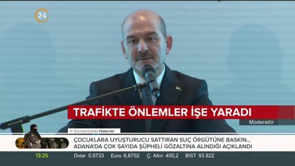 Trafikte önlemler işe yaradı