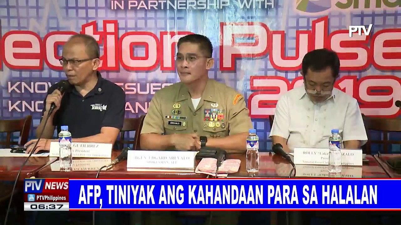 AFP, tiniyak ang kahandan para sa halalan