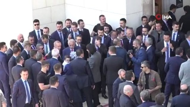 Cumhurbaşkanı Erdoğan Açılışı Yapılacak Büyük Çamlıca Camii'ne Geldi