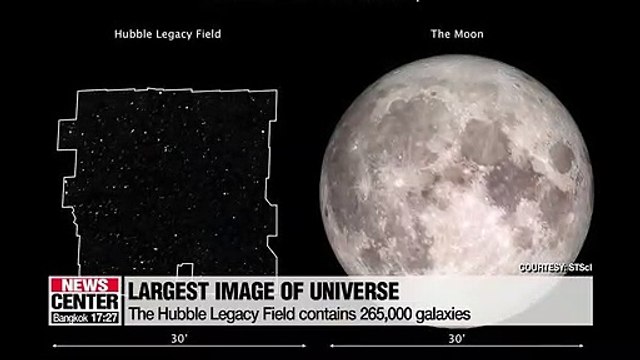 Astronomers unveil the most comprehensive image of universe