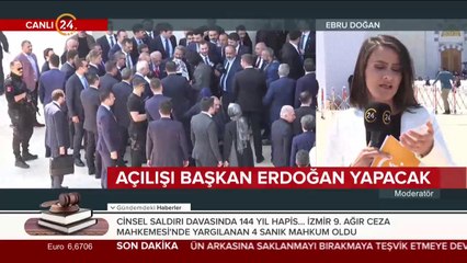 Erdoğan, Çamlıca Camii'ni açacak