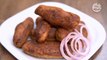 चिकन सीख कबाब - Chicken Seekh Kabab Recipe - Homemade Chicken Kebab - Quick Party Snack - Archana