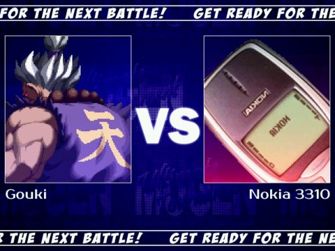 Gouki vs. Nokia 3310
