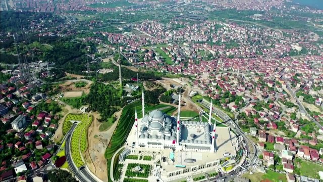 DRONE - Büyük Çamlıca Camisi açılıyor (2) - İSTANBUL