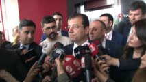 -İstanbul Büyükşehir Belediye Başkanı İmamoğlu: “Hukuki süreç devam ediyor ve tedbirli şekilde izliyoruz”