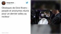 Dick Rivers. L'église trop petite pour les derniers adieux au rocker