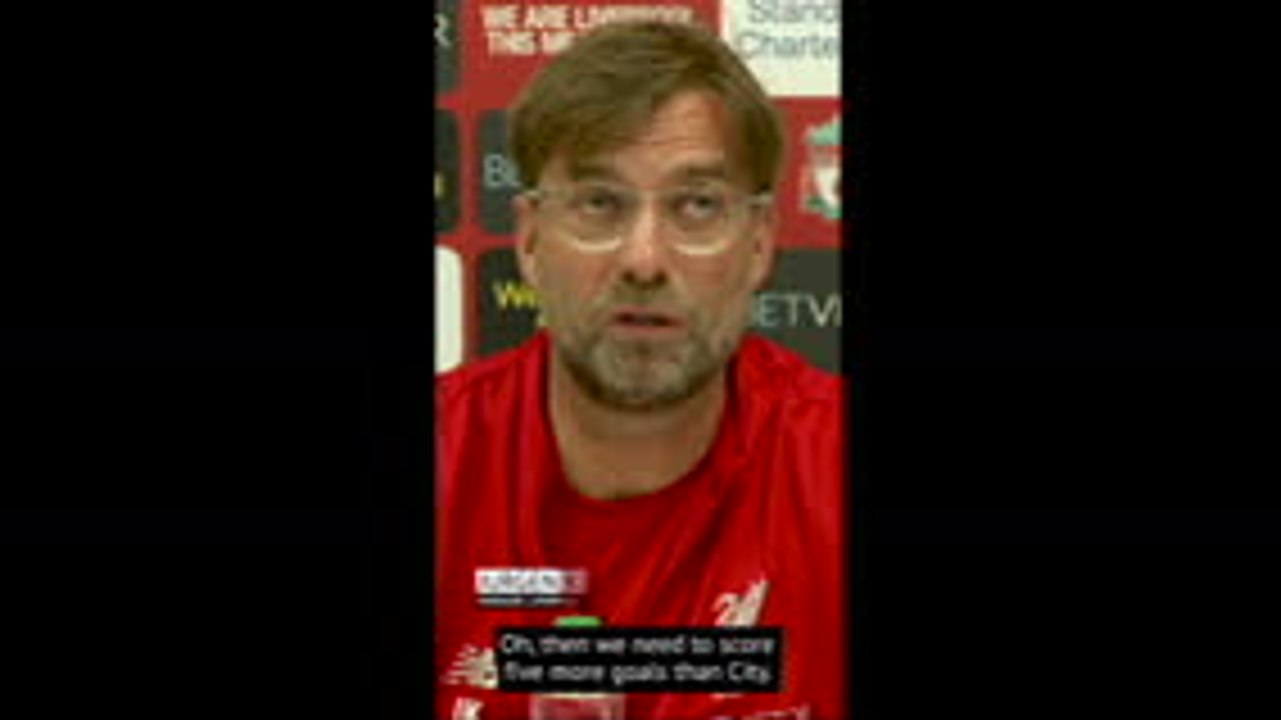 'Unlikely' title play-off with City would be fitting end to season - Klopp