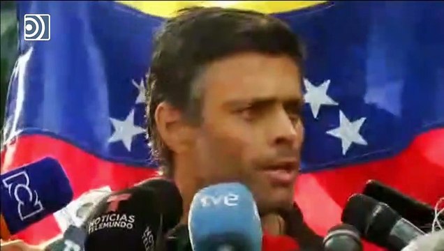 Leopoldo López llama a contribuir al cese de la ocupación