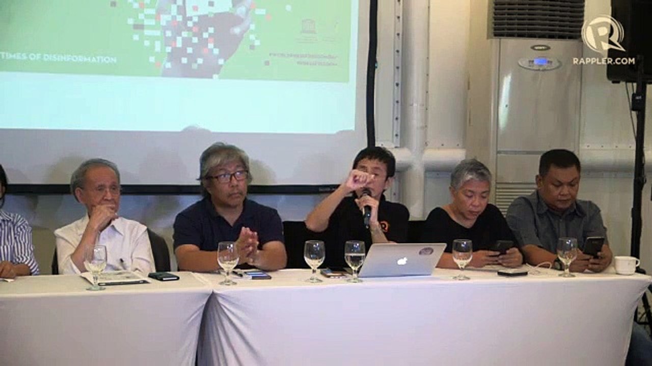 Panel discussion at the PH media freedom forum on World Press Freedom Day 2019