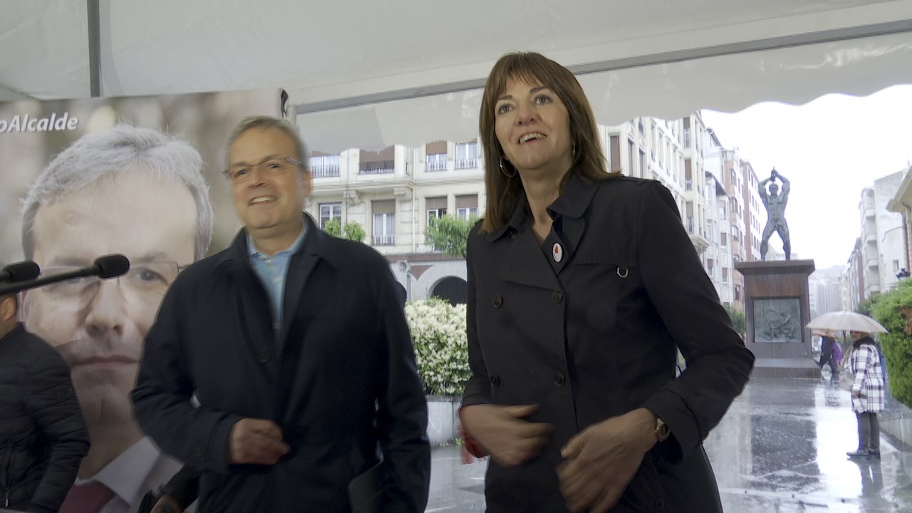 La secretaria general del PSE-EE, Idoia Mendia