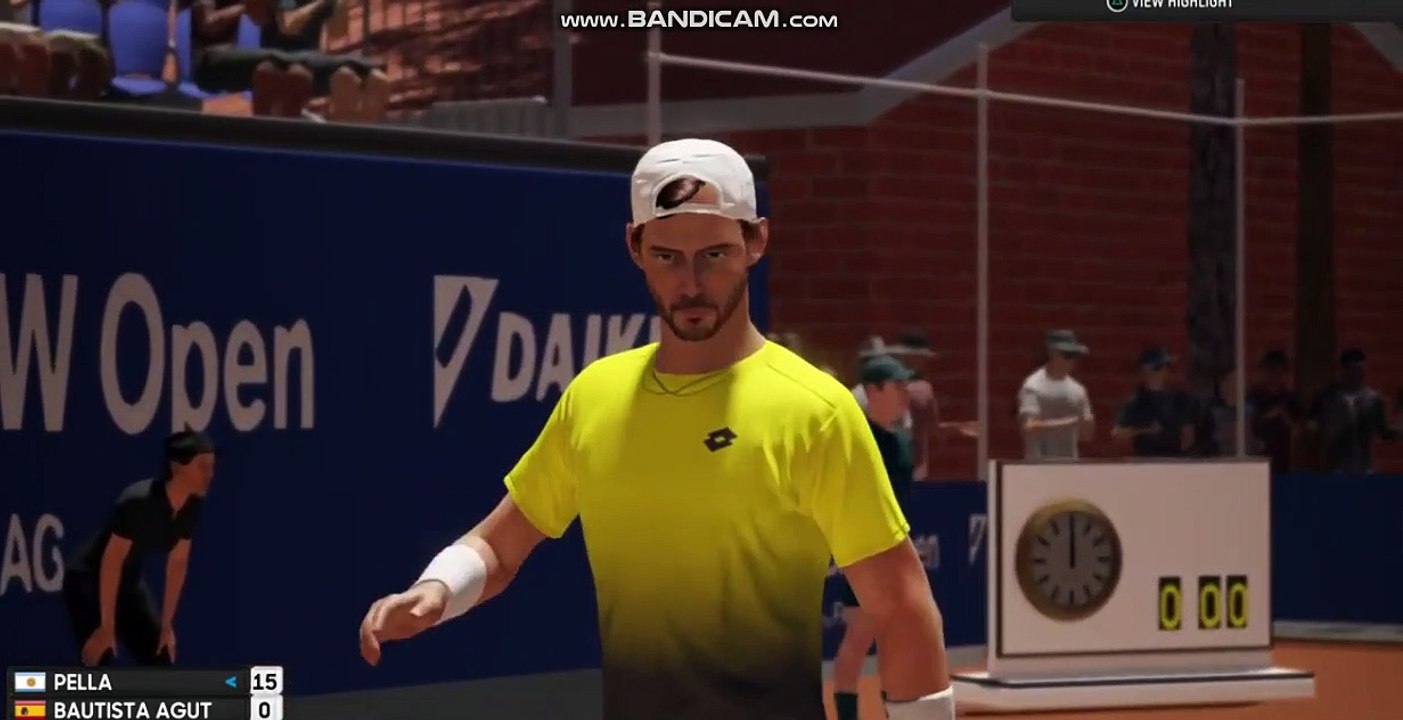 Pella Guido  vs  	 Bautista Agut Roberto Highlights ATP 250 - Munich,