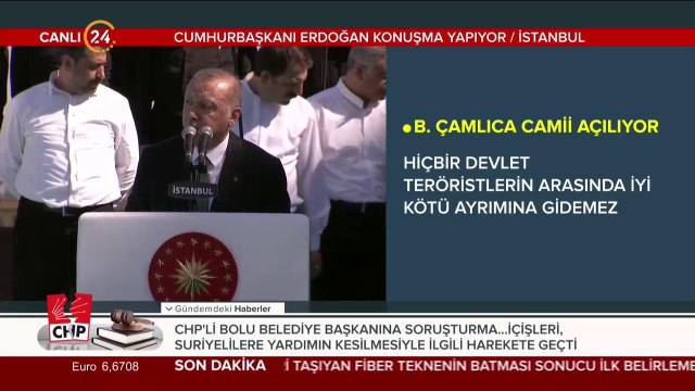 Çamlıca Camii açılıyor