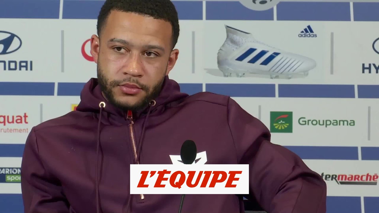 Depay «J'ai une bonne relation avec Bruno Genesio» - Foot - L1 - OL