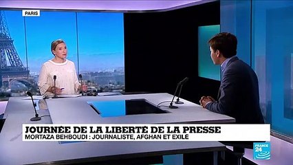 Journée de la liberté de la presse: Mortaza Behboudi, journaliste afghan et exilé