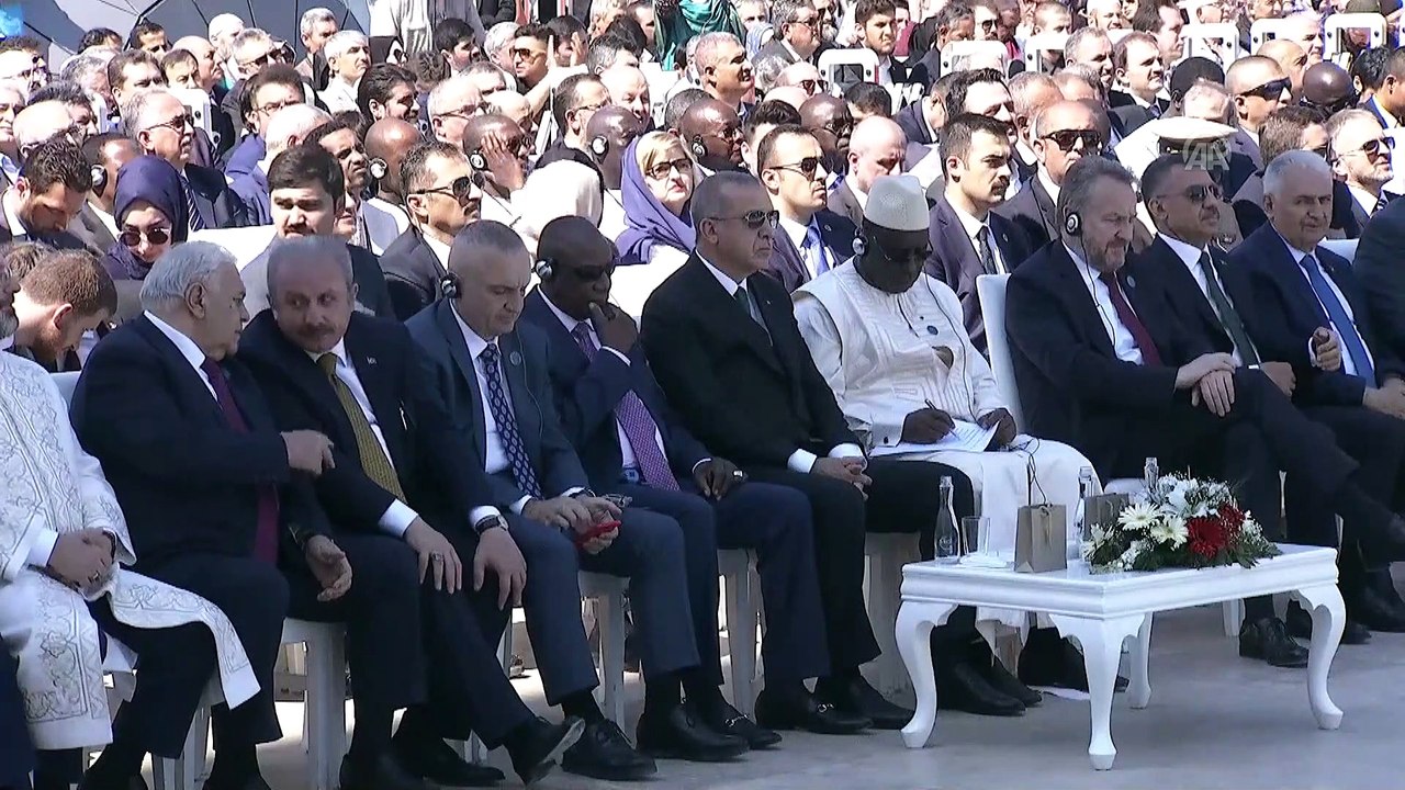 Büyük Çamlıca Camisi açılıyor - Bosna Hersek Devlet Başkanlığı Konseyi üyesi Caferoviç  - İSTANBUL