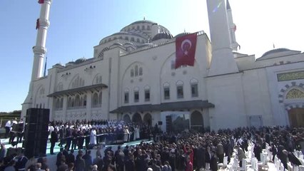 Büyük Çamlıca Camisinin Açılışı Yapıldı