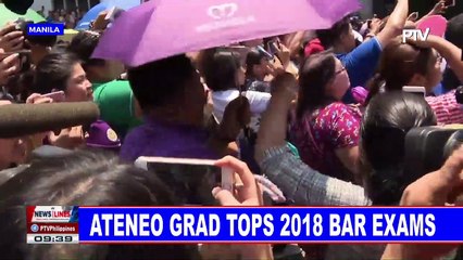 Ateneo grad tops 2018 Bar Exams