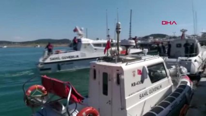 Balıkesir Ayvalık Ta Kaçakları Tayılan Tekne Battı Ek