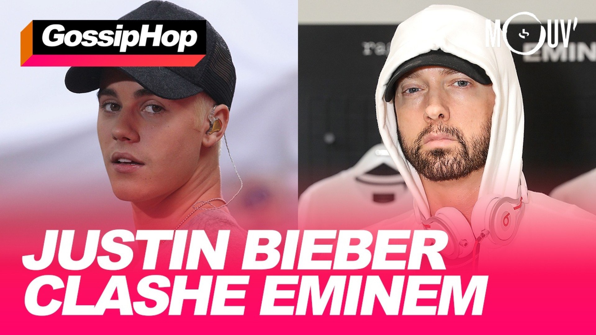 Justin Bieber clashe Eminem