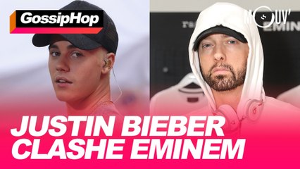 Justin Bieber clashe Eminem