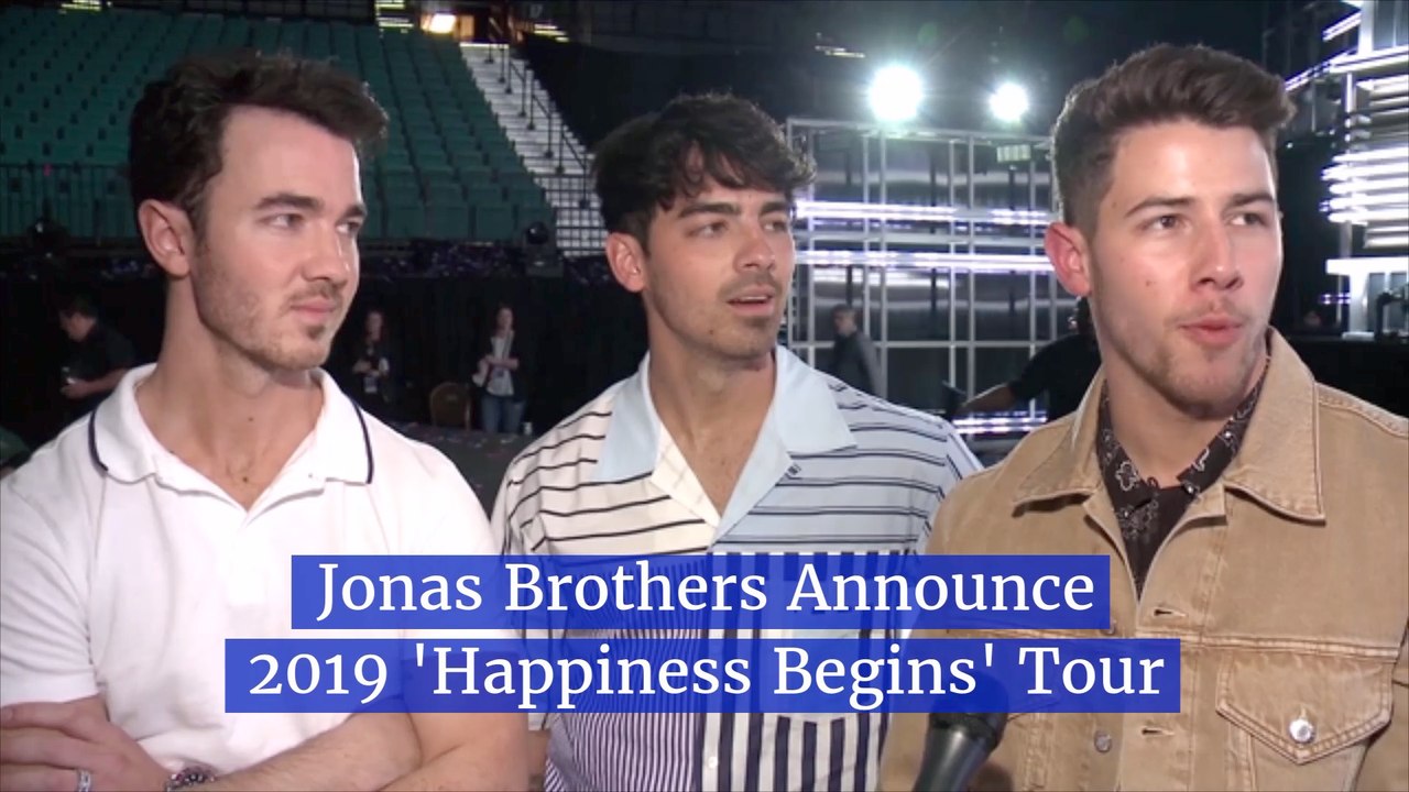 The Jonas Brothers Prepare For The Road
