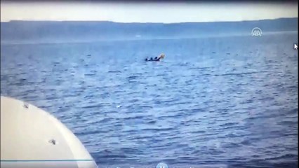 Düzensiz göçmenleri taşıyan tekne battı: 9 ölü (4) - BALIKESİR