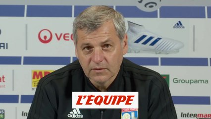 Genesio «On va voir si on est complétement guéri» - Foot - L1 - OL