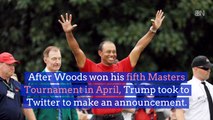 Tiger Woods Heads To The White House