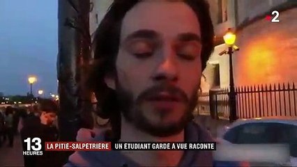 Pitié-Salpêtrière : un manifestant interpellé revient sur les événements