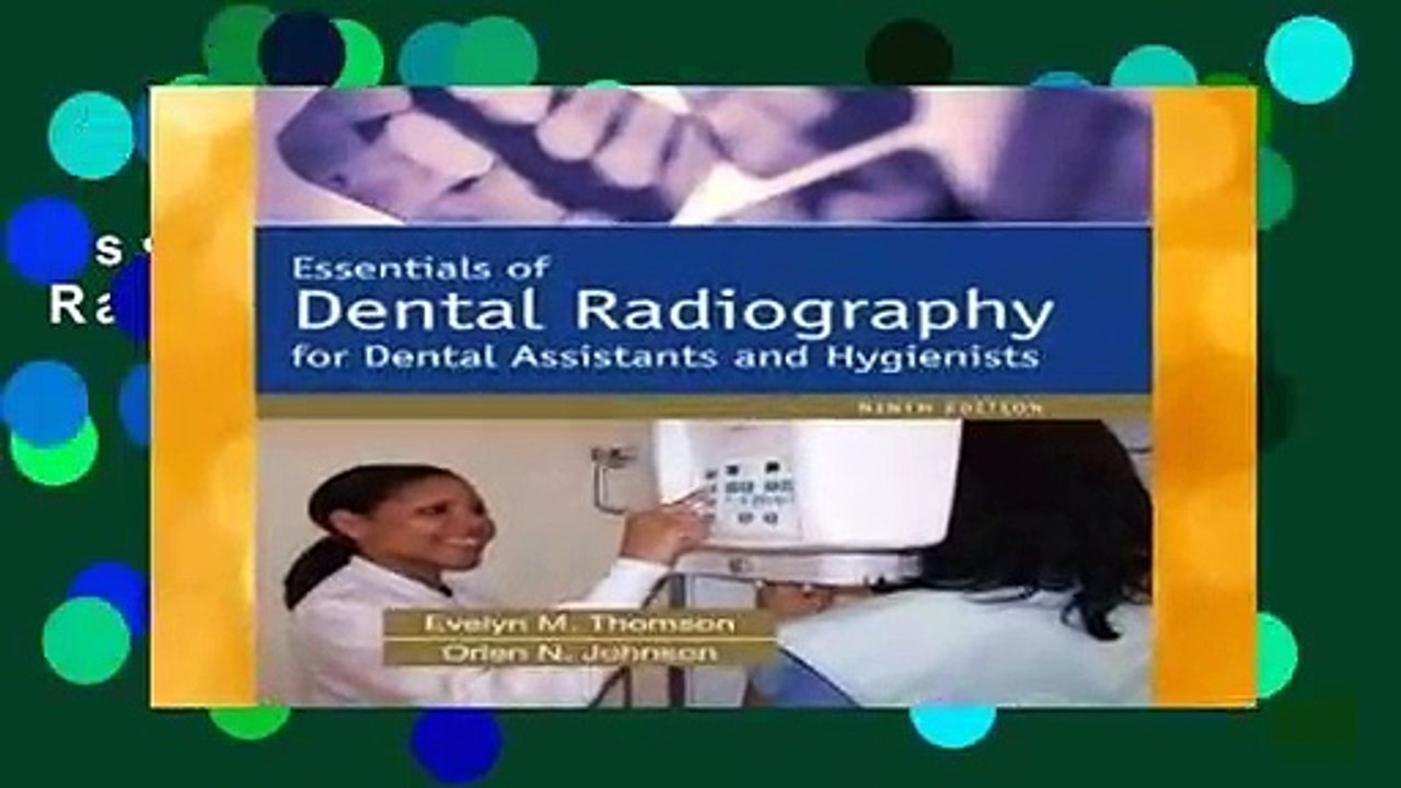 Essentials of Dental Radiography video Dailymotion