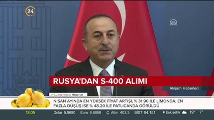 Çavuşoğlu: Hava savunma sistemine ihtiyacımız var