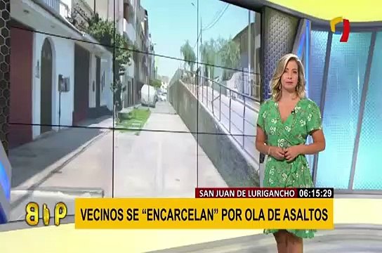 SJL: vecinos enrejan calles y parques por constantes asaltos