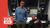 Nas & Lupe Fiasco Post Up In The Studio