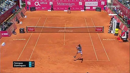 Tsitsipas n'a pas rigolé contre Domingues