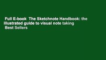 Full E-book  The Sketchnote Handbook: the illustrated guide to visual note taking  Best Sellers