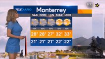 El pronóstico del tiempo con Pamela Longoria Viernes 3 Mayo 2019. @pamelaalongoria #Mexico #Monterrey #Aguascalientes #MeteoMedia #Weather #Clima