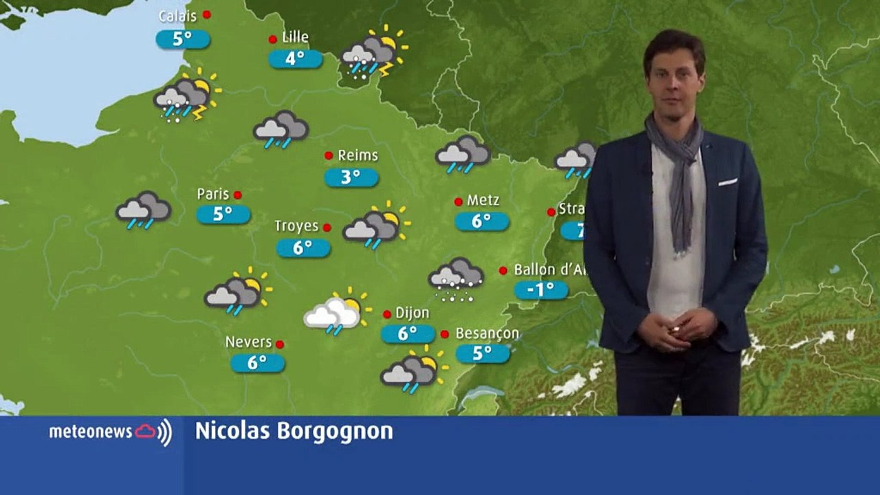 Le temps ce samedi sera froid et instable